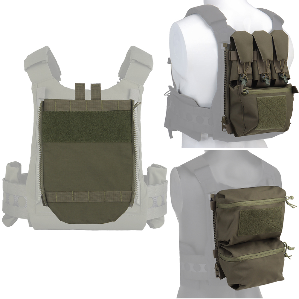 Hydration Vest - Gilet tactique V5 FCPC avec porte-plaques,