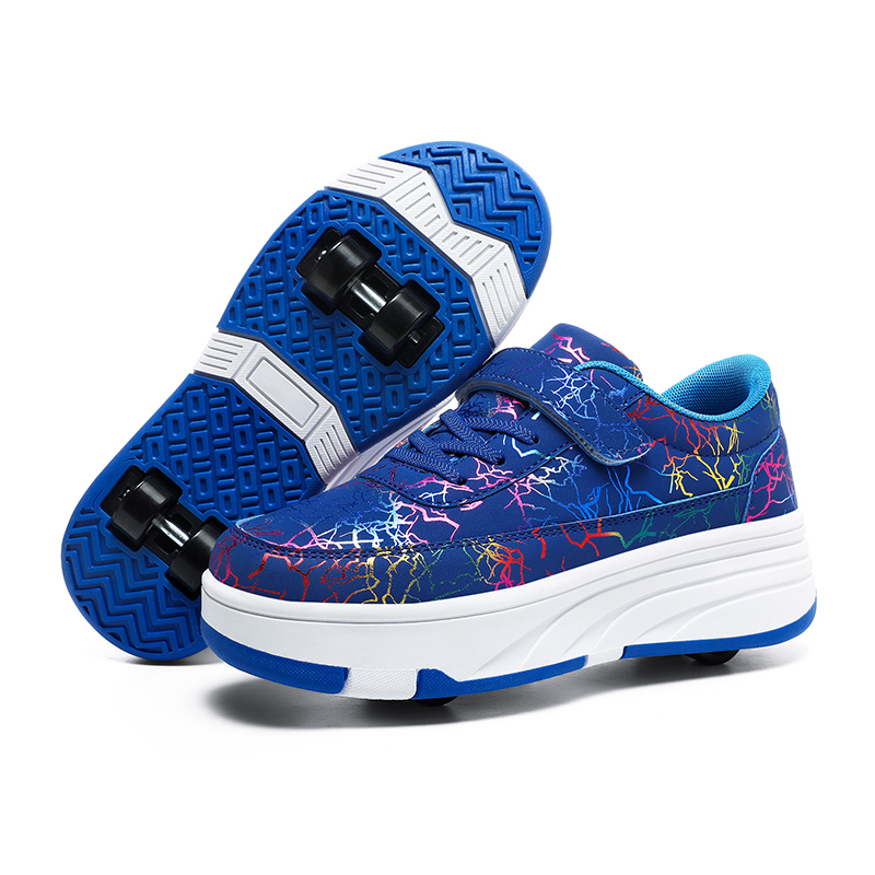 Running Shoes Men - Patins à roulettes tendance, roues résistantes