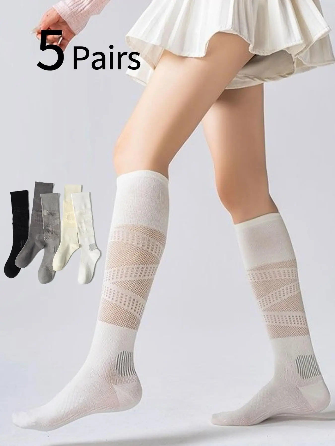 Sports Socks - 5 paires de chaussettes de sport