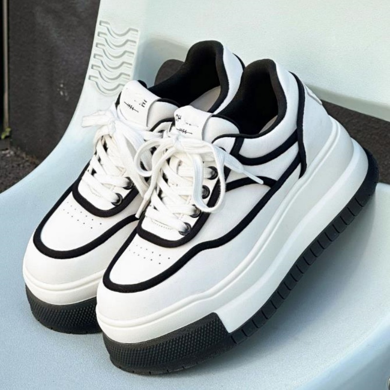 Running Shoes Women - Nouvelles baskets en cuir pour femmes,