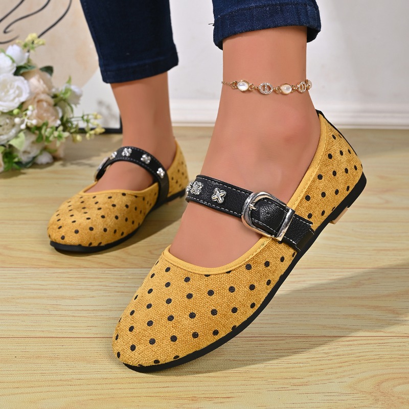 Running Shoes Women - Chaussures Mary Jane plates pour femmes,