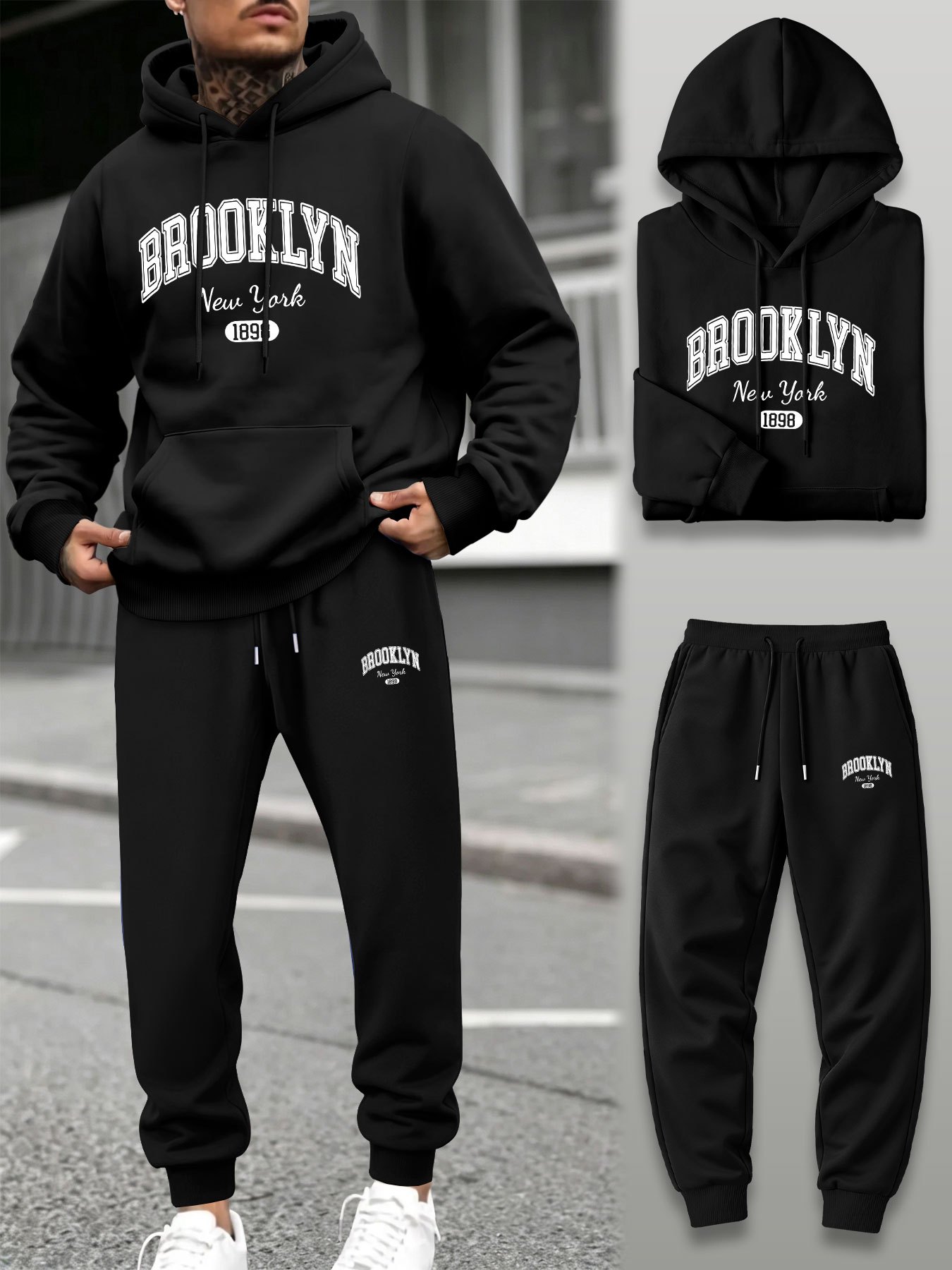 Joggers Pants - Ensemble de survêtement 2 pièces pour