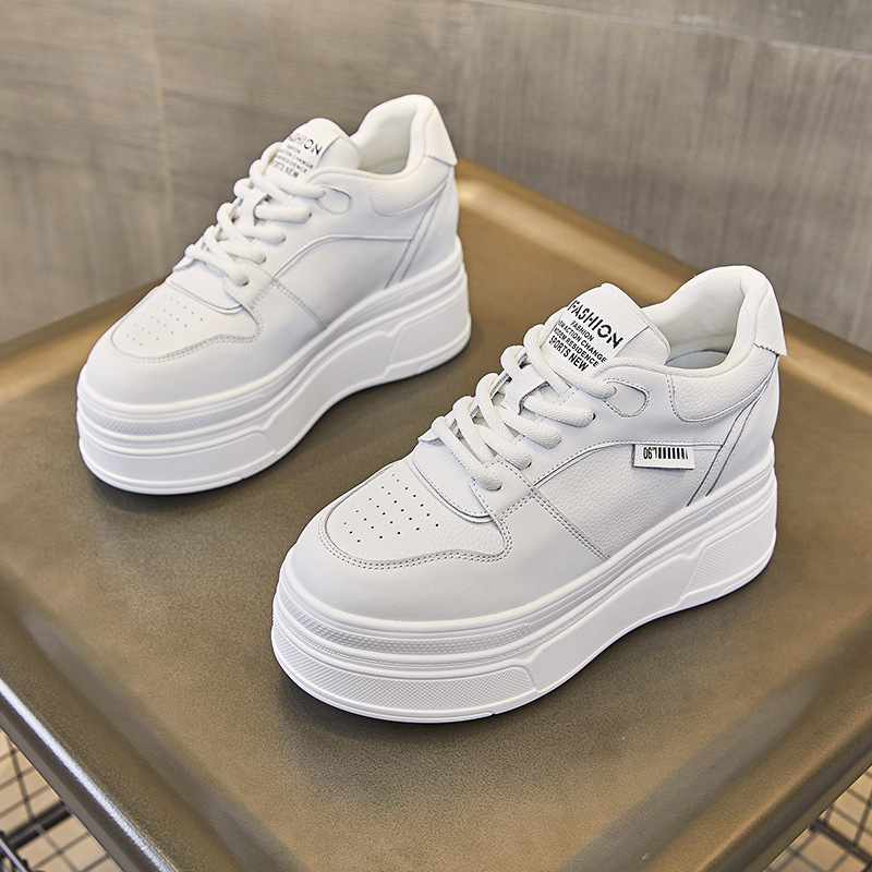 9CM en cuir véritable nouvelle - Running Shoes Women avis et prix