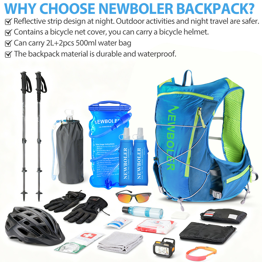 NEWBOLER Gilet d'hydratation p - Hydration Vest avis et prix
