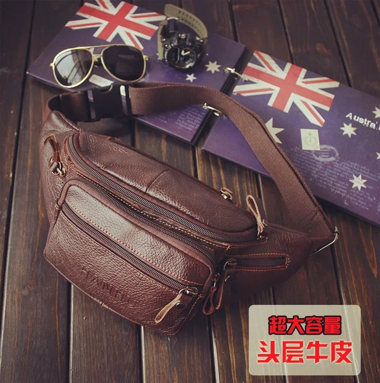 Sac de taille en cuir de vache - Running Belt avis et prix