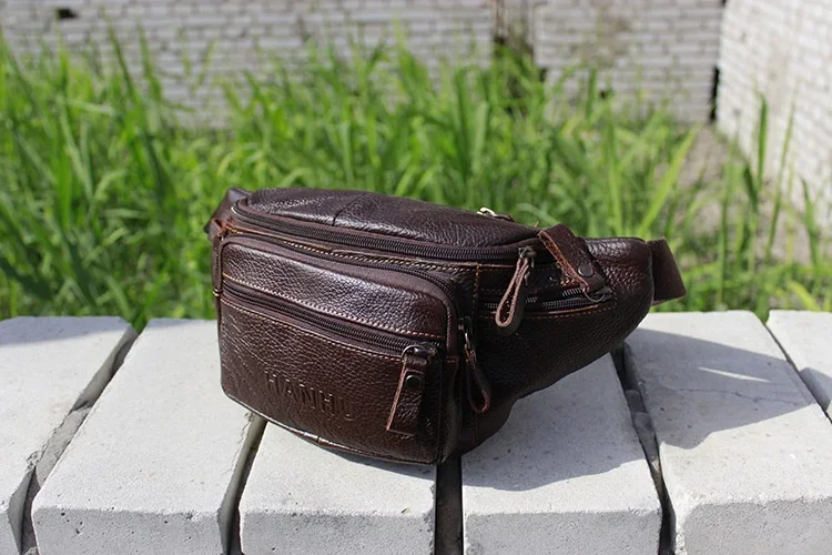 Sac de taille en cuir de vache - Running Belt avis et prix