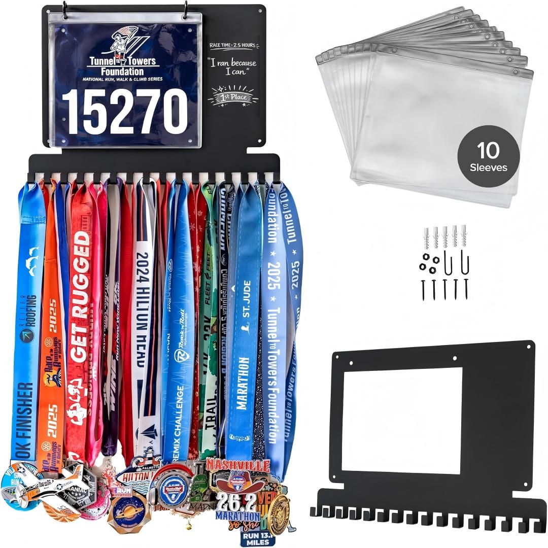 Support mural pour médailles d - Race Bib avis et prix