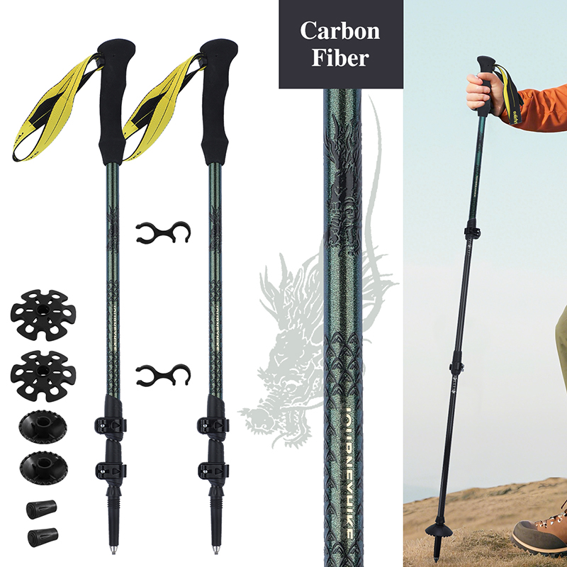 Bâton de randonnée en fibre de - Trekking Pole Carbon avis et prix