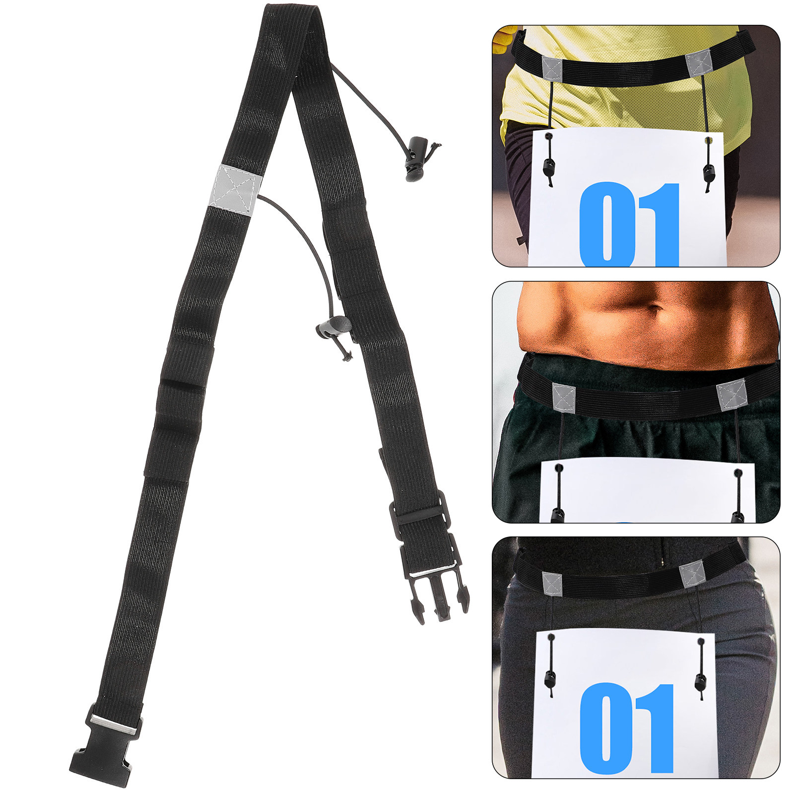 2 pièces, ceinture porte-numér - Race Bib avis et prix